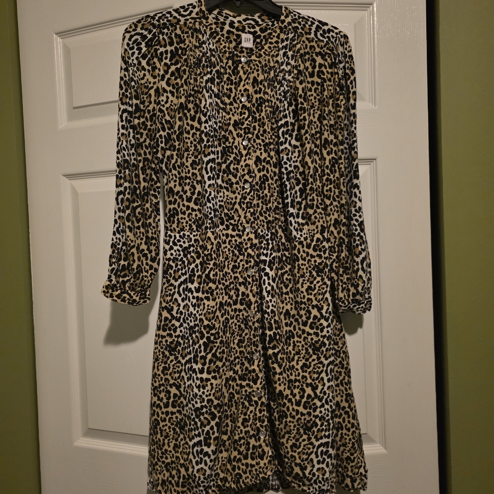 Gap Leopard Print Women's Dress